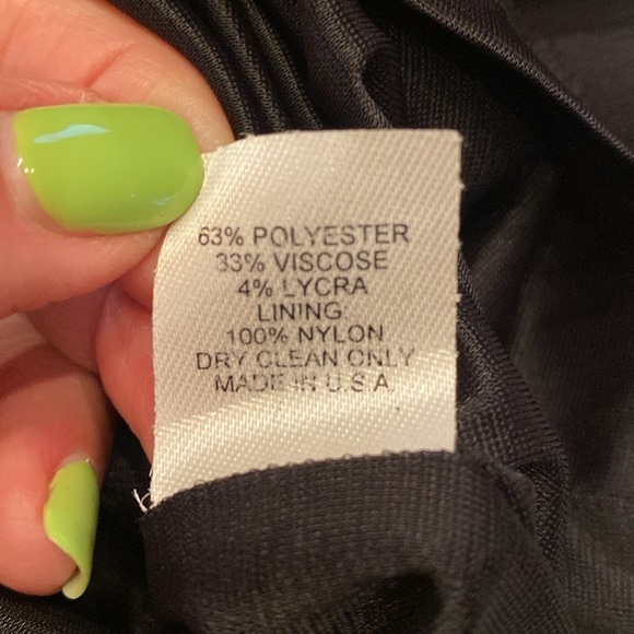 REBECCA TAYLOR BLACK pencil skirt size 2 - Picture 8 of 10